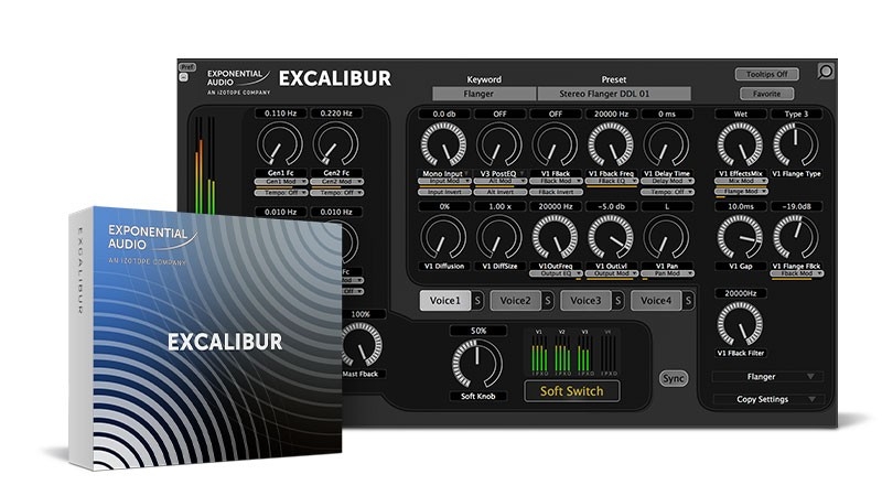 iZotope Excalibur Exponential Audio Multi-Effects